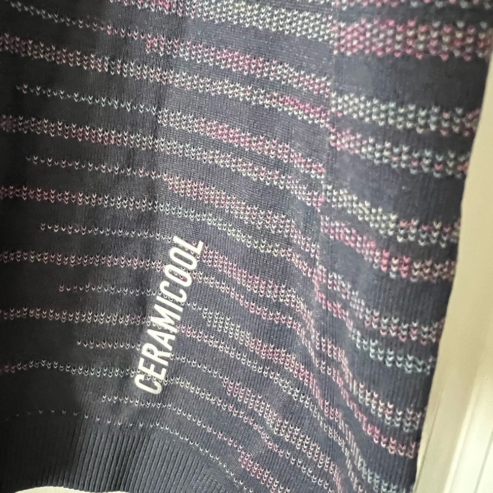 Odlo Striped Racerback Tank Top - Picture 3 of 5